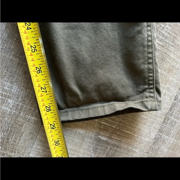 REI Cooperative Trailsmith Double Knee Utility Canvas Overalls Women’s 0 Green - Picture 10 of 14